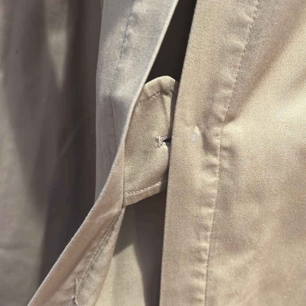 Vintage XL Burberry Mens Trench w/Full Wool Lining and Collar - Picture 6 of 16